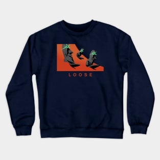 Easter head surfing Crewneck Sweatshirt